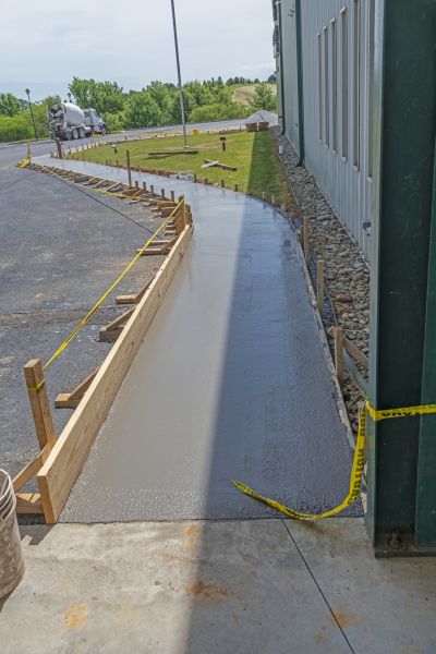 Cost of Concrete Sidewalk Paving in Ellicott City